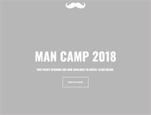 Tablet Screenshot of mancampnw.com